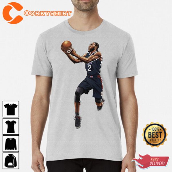 Kawhi Leonard 2 Basketball – The Klaw New Seasons T-Shirt