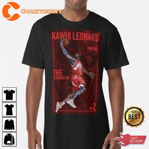 Kawhi Leonard 2 Basketball – The Klaw Unisex T-Shirt