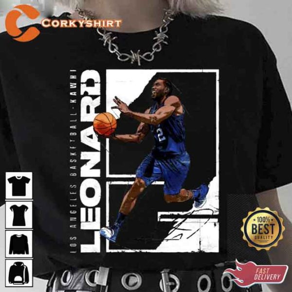 Kawhi Leonard 90s Style Vintage Bootleg Tee