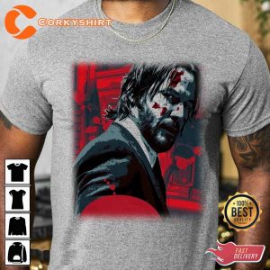 Keanu Reeves John Wick Movie Action Movie Shirt