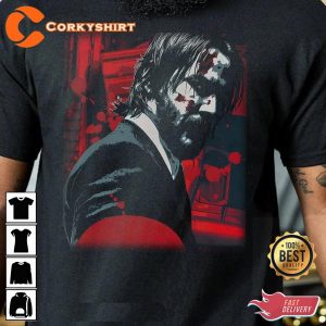 Keanu Reeves John Wick Movie Action Movie Shirt