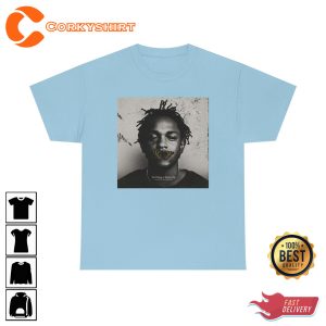 Kendrick Lamar Album Cover Rapper Hip Hop Unisex Graphic T-Shirt