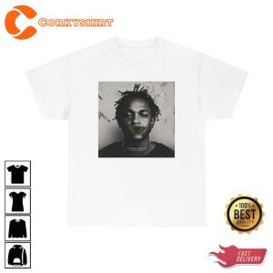 Kendrick Lamar Album Cover Rapper Hip Hop Unisex Graphic T-Shirt