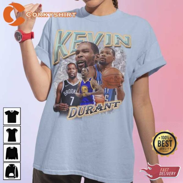 Kevin Durant Shirt Brooklyn Nets Vintage T-shirt