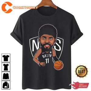 Kyrie Irving Brooklyn Nets Basketball Player T-Shirt