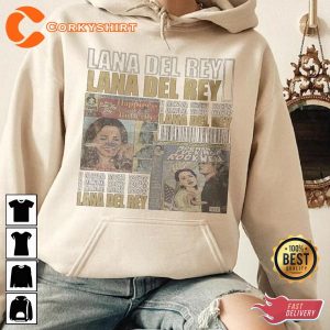 Lana Del Rey Streetwear Hip Hop 90s Vintage Retro Graphic T-Shirt