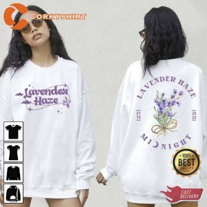 Lavender Haze Midnight 2 Side Sweatshirt