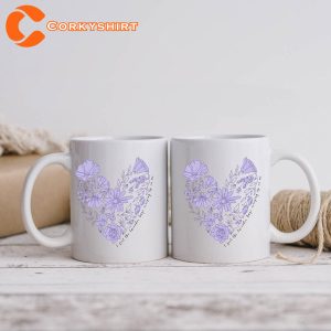 Lavender Haze Midnights Album Mug Swiftie Fan Merch