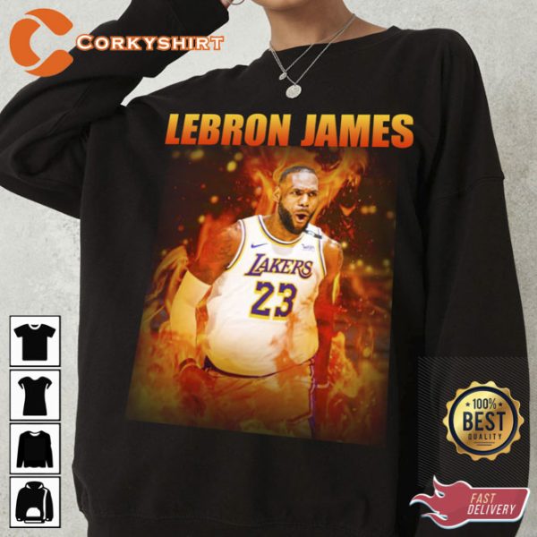 LeBron James American Basketball Player Shirt