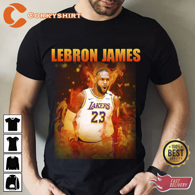 LeBron James American Basketball Player Shirt