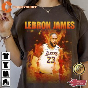 LeBron James American Basketball Player Shirt