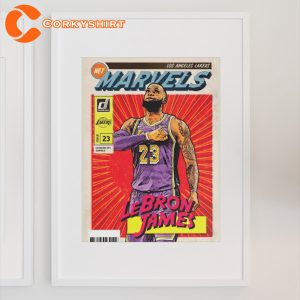 LeBron James Marvels Cosmic Book Cover Style Wall Decor Poster