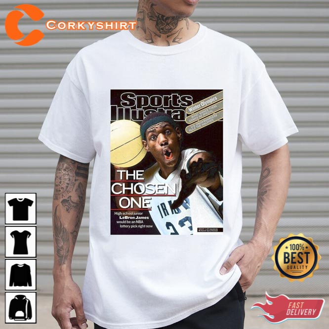 Sports Illustrated - LeBron James V-Neck T-Shirt for Sale by GesineSturm  in 2023