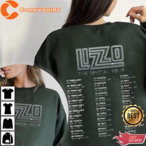 Lizzo Special World Tour 2023 Concert Shirt