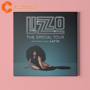 Lizzo The Special Tour with The Special Guest Latto Fan Gift Wall Poster
