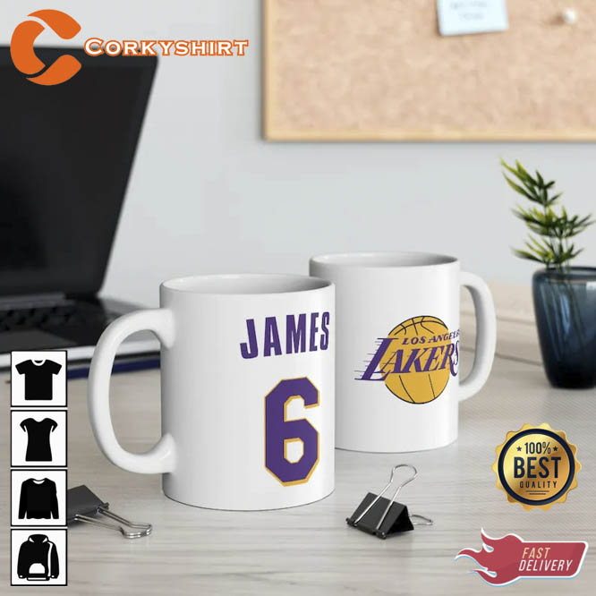 Lebron James Los Angeles Lakers Printed T-shirt Design - Corkyshirt