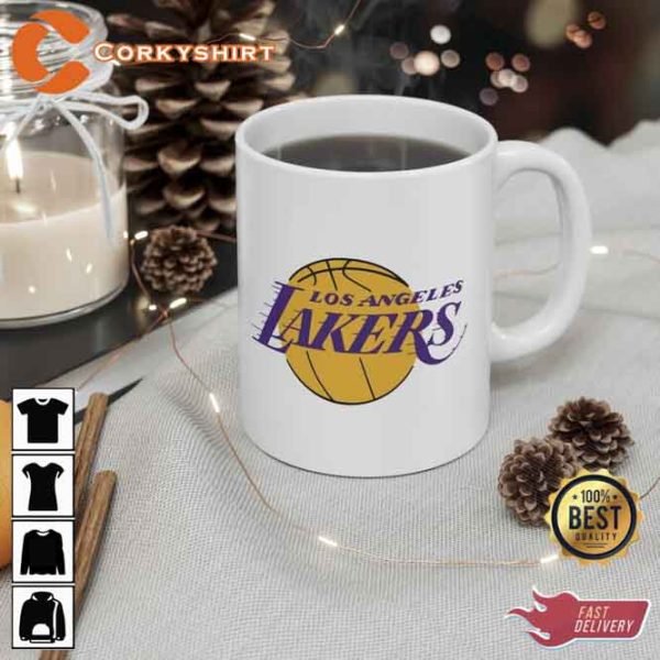 Los Angeles Lakers LeBron James 6 Mug