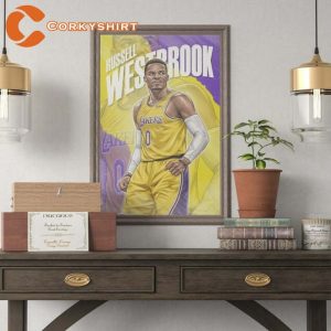 Los Angeles Lakers Russell Westbrook 0 Poster