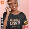 Love Blooms Like A Flower I love my GF Valentine’s Day Gift T-Shirt