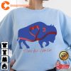 Love For 3 Damar Buffalo Heart Sweatshirt