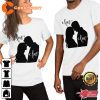 Love Vibe Happy Women Valentines Day Graphic Couple T-Shirt