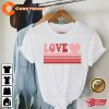 Love Women Valentines Day Heart Cute Love Vibe Unisex Sweatshirt