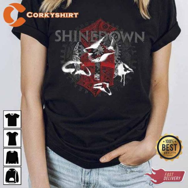 Madness Clockwork Shinedown Tee Shirt