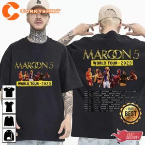 Maroon 5 World Tour 2023 Unisex Shirt