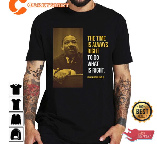 Martin Luther King Day Unisex Cotton Tee