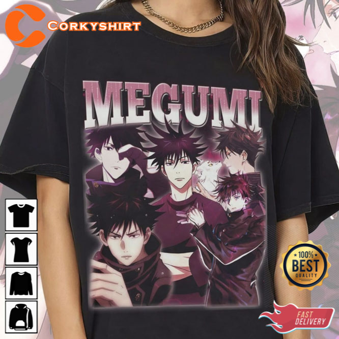 Megumi Vintage 90s Style Unisex Shirt