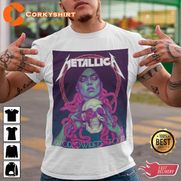 Metallic M72 World Tour Gift for Fans Unisex T-Shirt