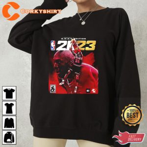 Michael Jordan Goat Edition NBA 2K23 Signatures Shirt