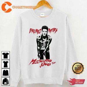 Moonshine Jungle Tour Bruno Mars Unisex Gift for Fans Sweatshirt
