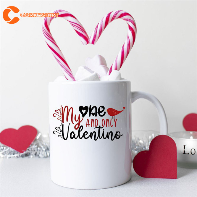 One And Only Valentine Gift Mug - Corkyshirt