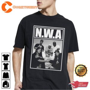 Nwa Memembers Rap Tee Design