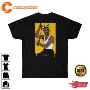 ODB Lee Old Dirty Bastard Nunchucks Tribute Art Ol'dirty Martial Arts T-Shirt