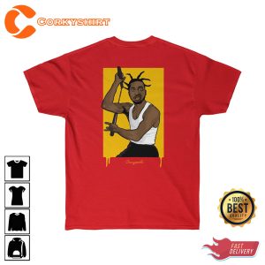 ODB Lee Old Dirty Bastard Nunchucks Tribute Art Ol'dirty Martial Arts T-Shirt