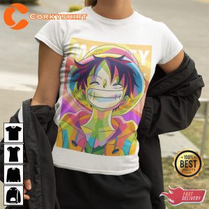 One Piece Anime Luffy Gift for Fans Unisex T-Shirt
