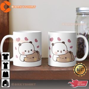 PANDA BEAR HUGS LOVE Coffee Mug