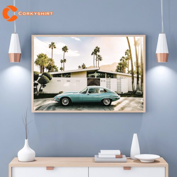 Palm Springs Print On Canvas California Canvas Home Decor