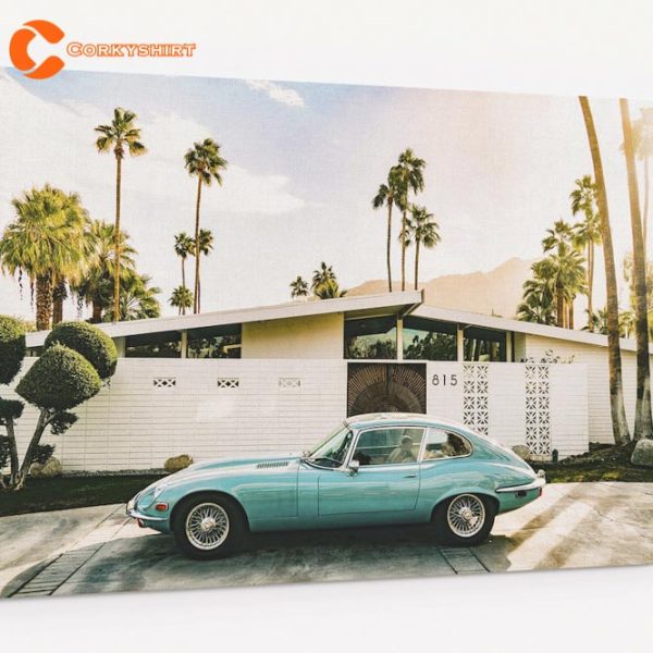 Palm Springs Print On Canvas California Canvas Home Decor