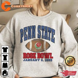 Penn State Rose Bowl 2023 Shirt Retro 90s Football T-Shirt
