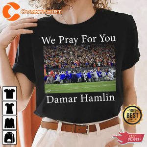 Pray For buffalo Bills Damar Hamlin Shirt Design