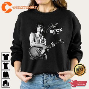 RIP Jeff Beck Guitar Legend Gift for Fans Unisex T-Shirt