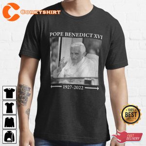 RIP Pope Benedict XVI Catholic Church Unisex Memorial Shirt