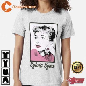 RIP Sylvia Syms 1943-2023 Vintage Tee Shirt