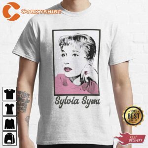 RIP Sylvia Syms 1943-2023 Vintage Tee Shirt