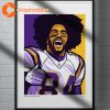 Randy Moss Minnesota Vikings Football Instant Poster Print