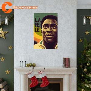 Remembering Pelé Legend in our memory Graphic Poster