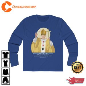 Rest In Peace Pope Benedict XVI Long Sleeve Shirt